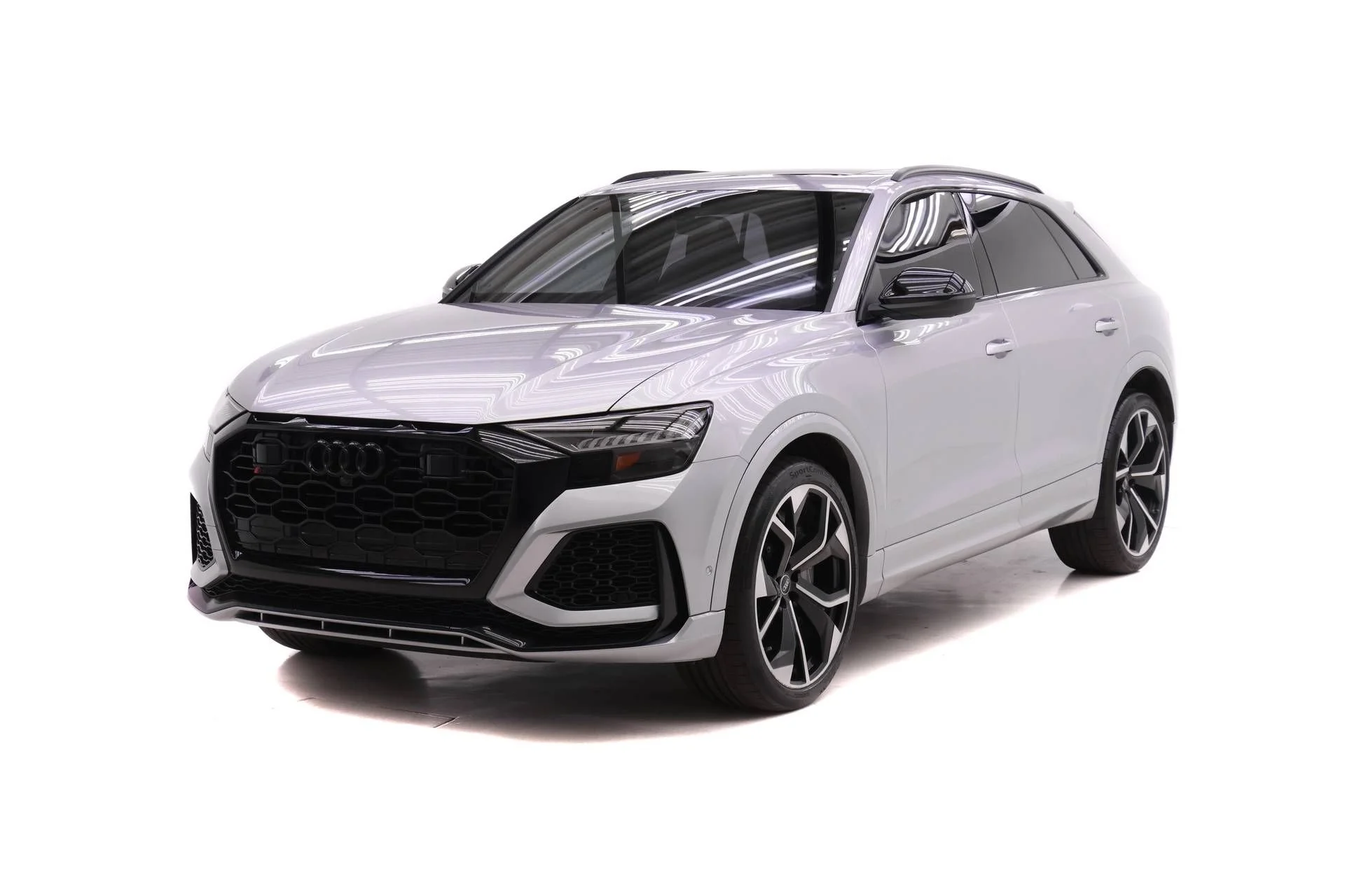 Certified Used 2021 Silver Audi 4.0T image 1