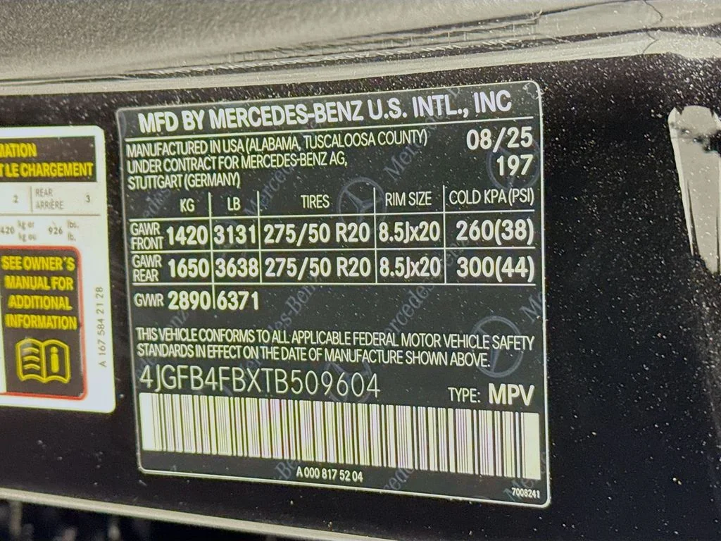 Certified Used 2026 Obsidian Black Metallic Mercedes-Benz GLE 350 image 32