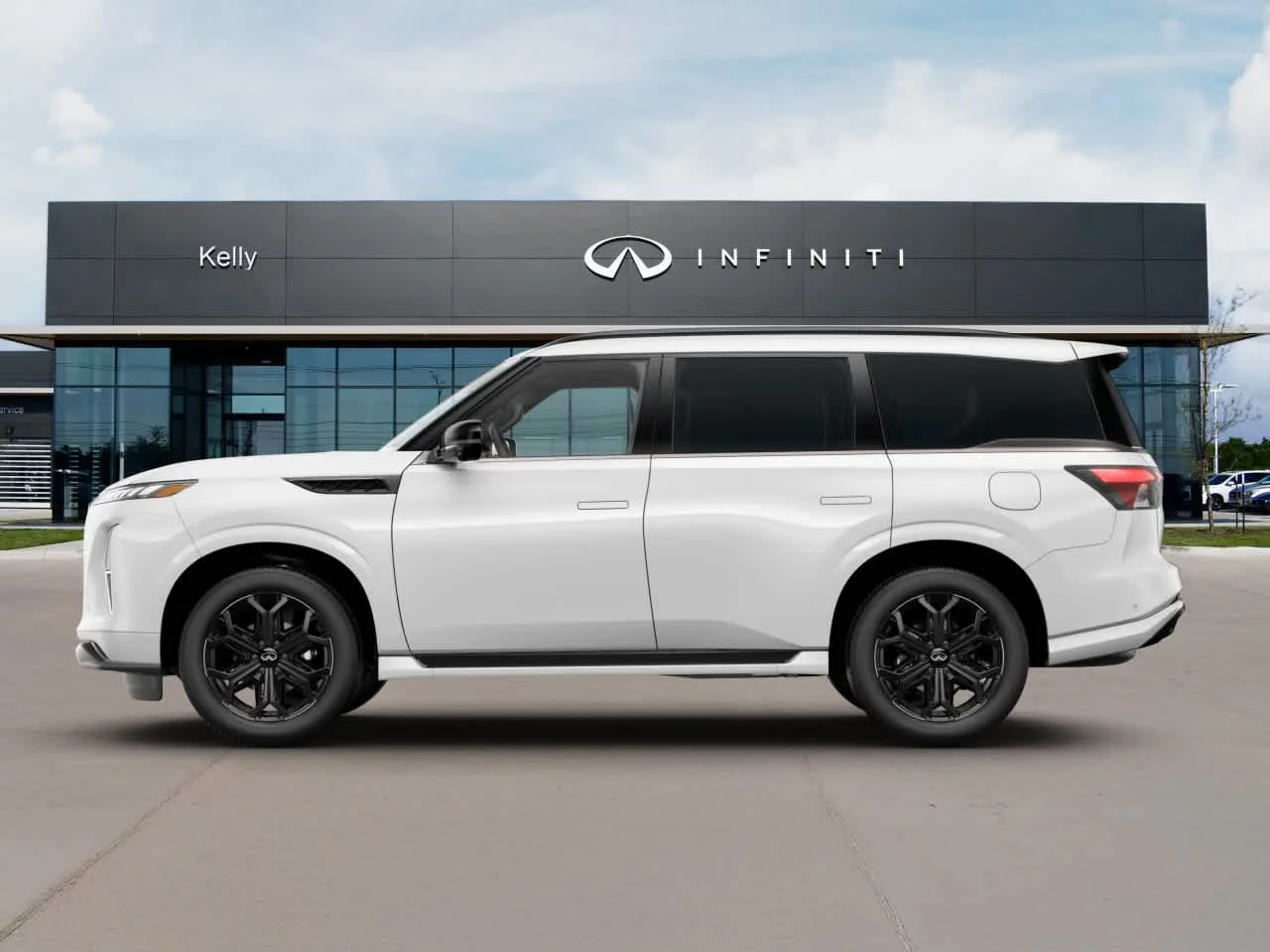 New 2027 Radiant White INFINITI Sport 4WD image 3
