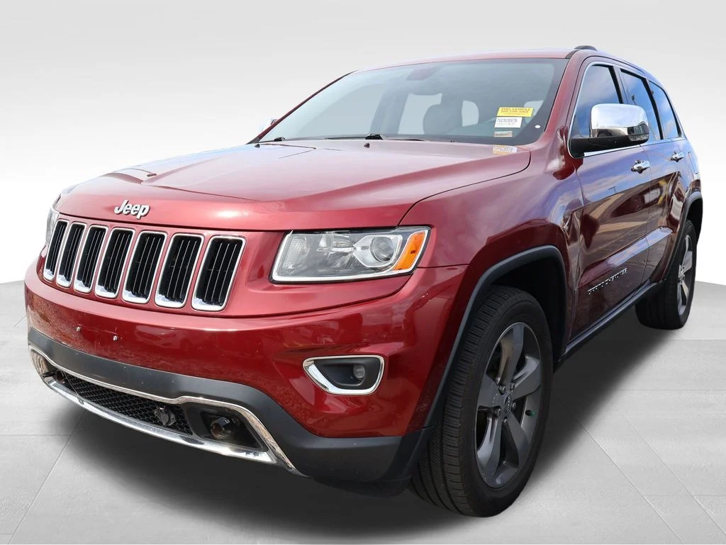 Used 2015 Deep Cherry Red Crystal Pearlcoat Jeep Limited image 2