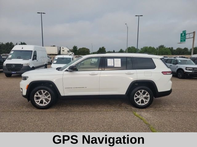 Used 2021 White Jeep Limited image 3