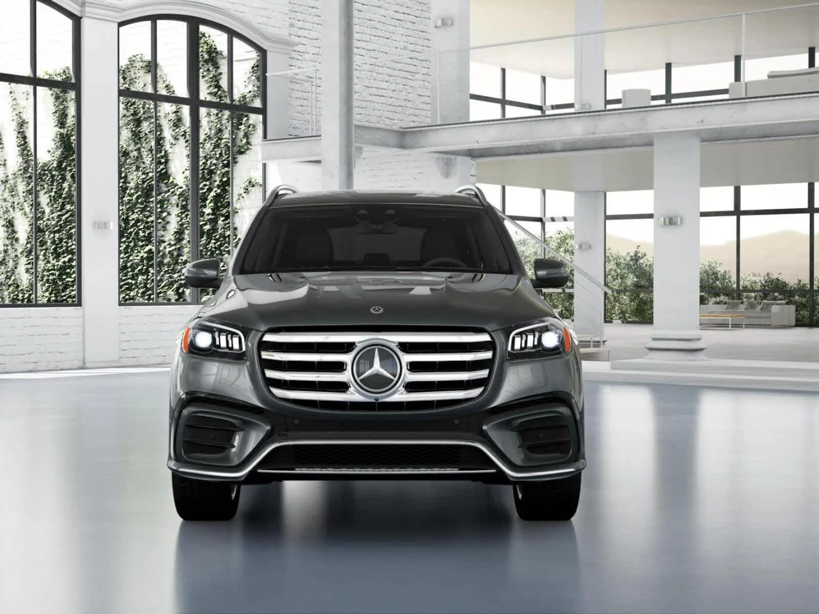 Used 2025 Selenite Grey Metallic Mercedes-Benz GLS 450 image 14