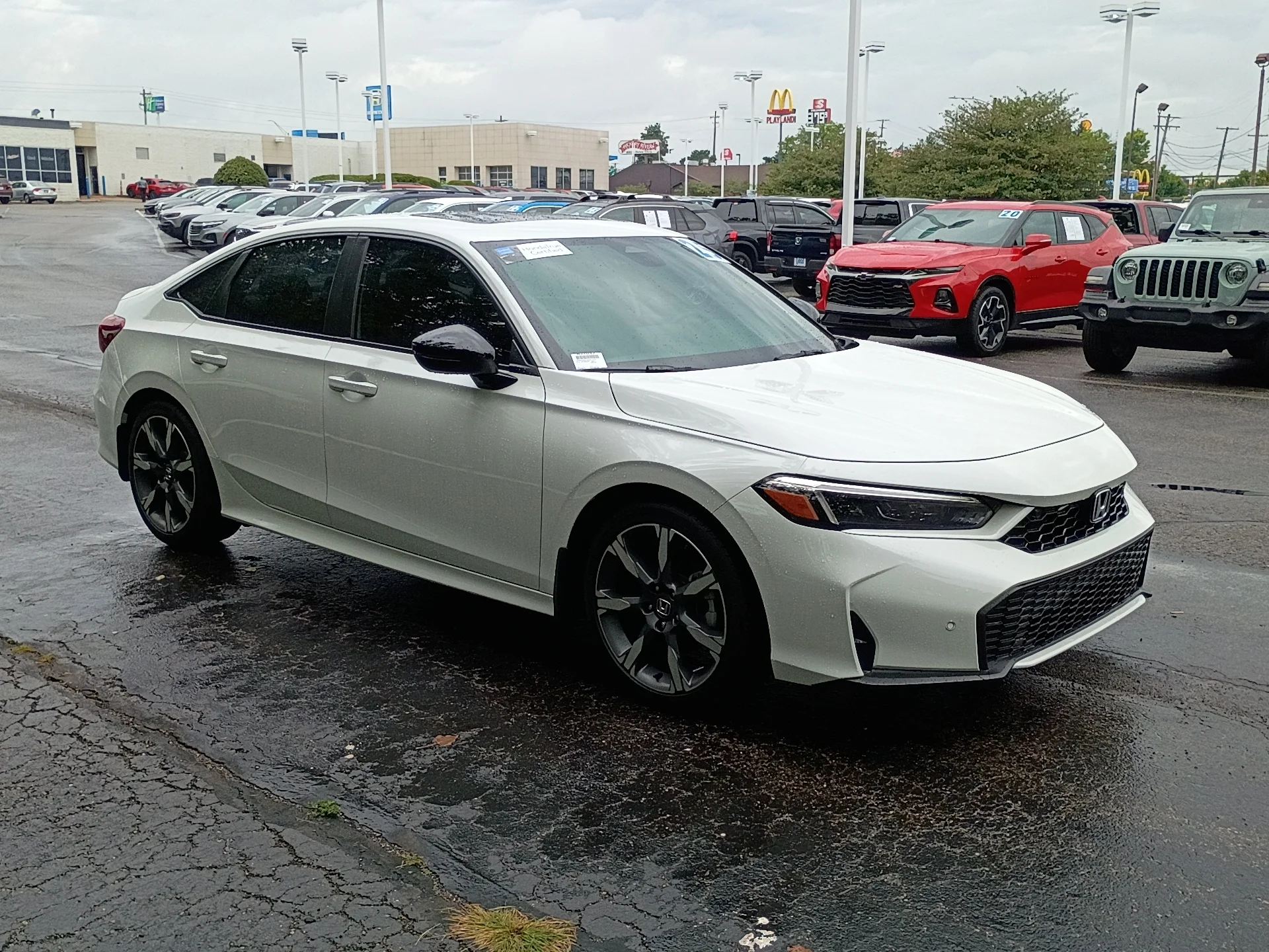 Certified Used 2025 WHITE Honda Sport image 1
