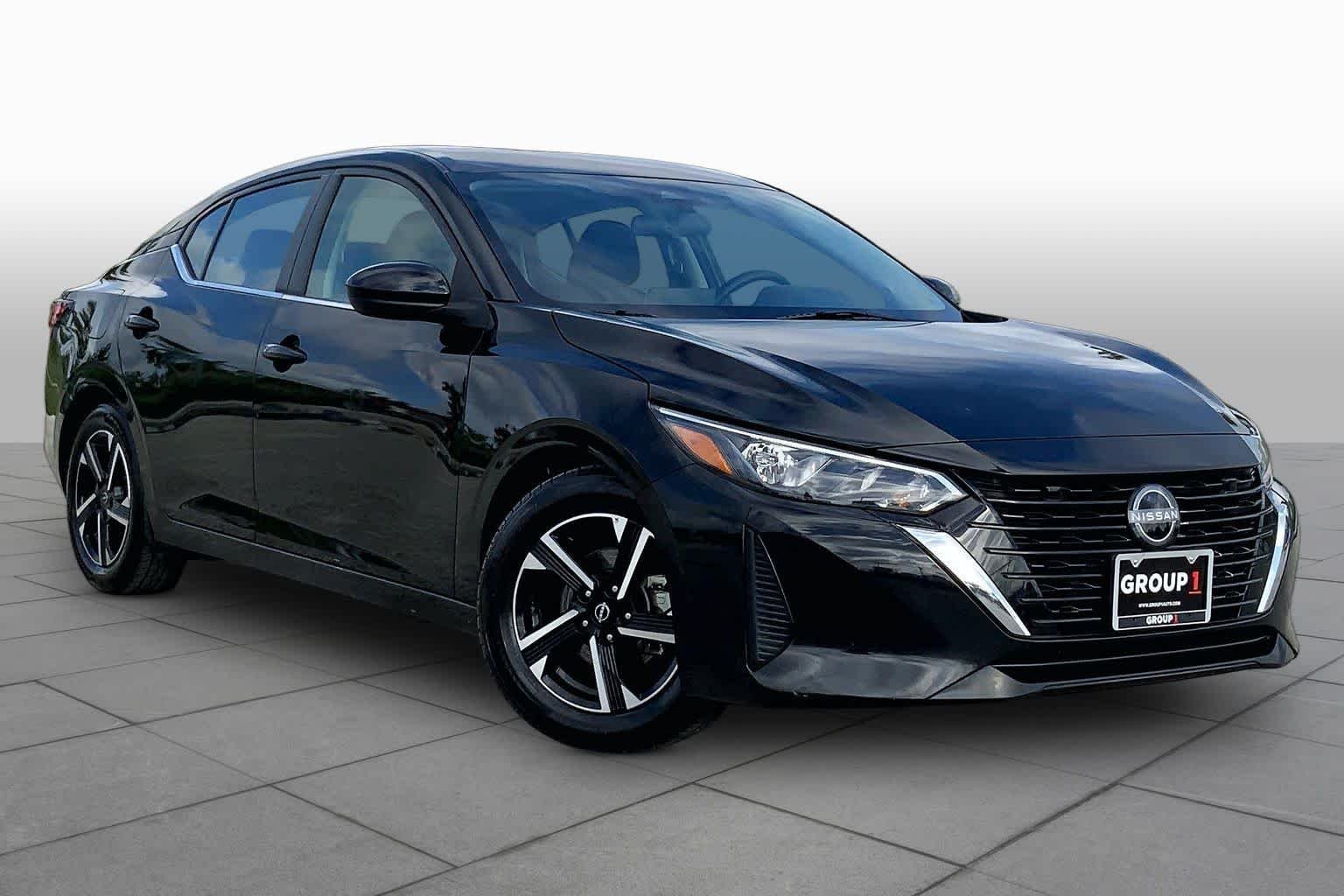 Used 2024 Super Black Nissan SV image 3
