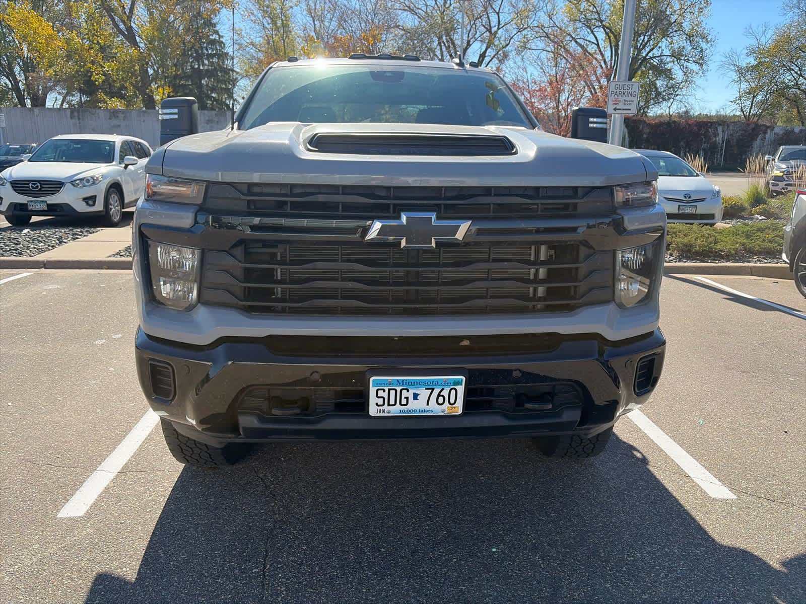 Used 2025 Slate Gray Metallic Chevrolet Custom image 2