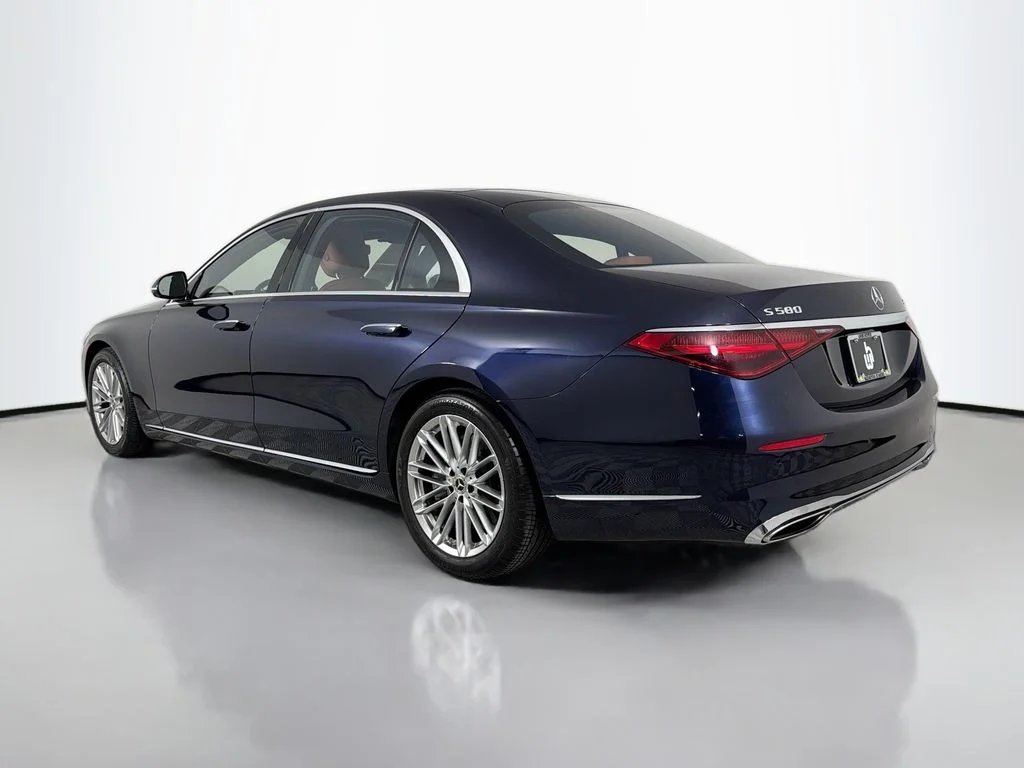 Used 2023 Blue Mercedes-Benz S 580 image 7