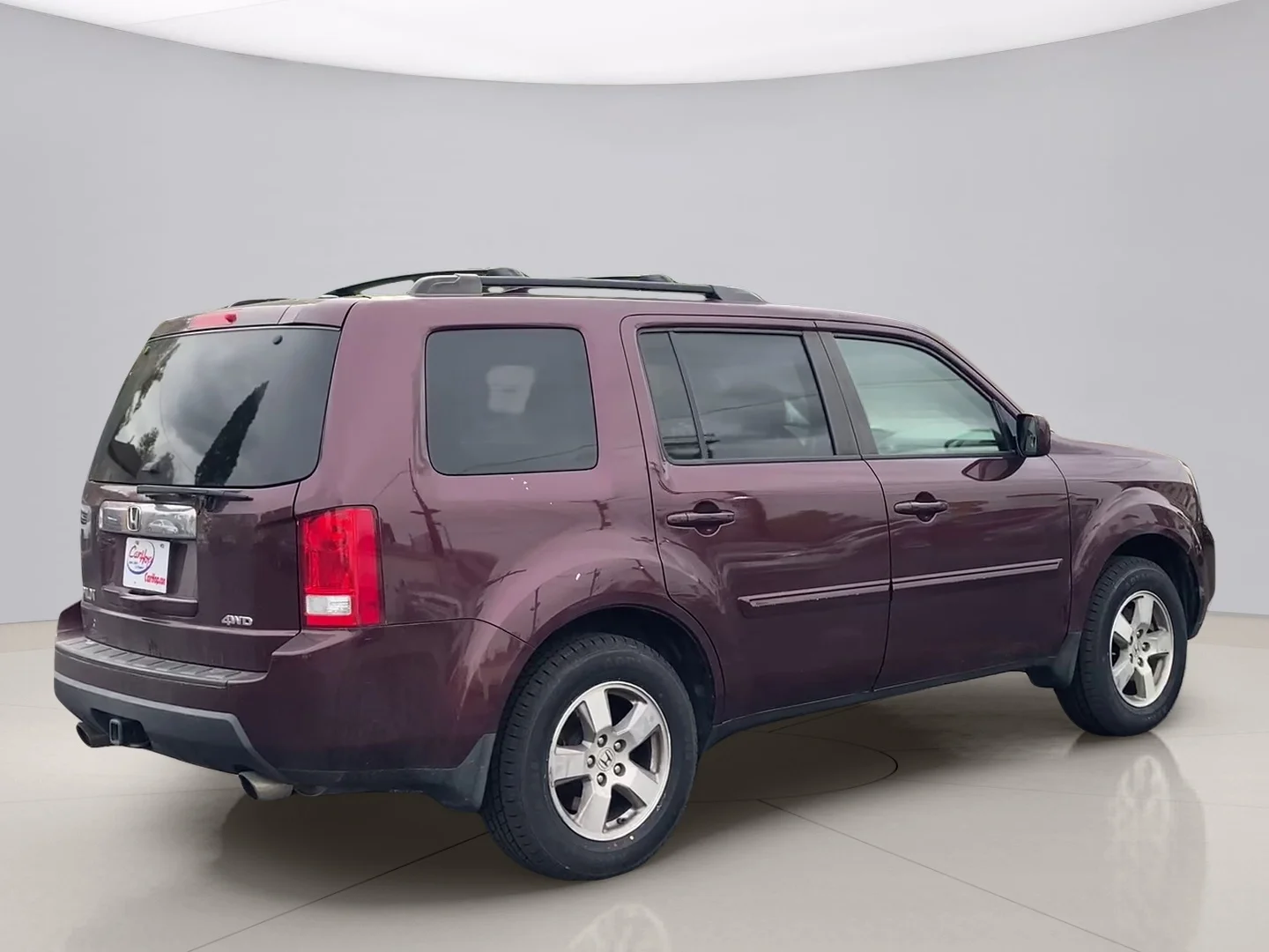 Used 2011 Burgundy Honda EX-L 4WD image 5