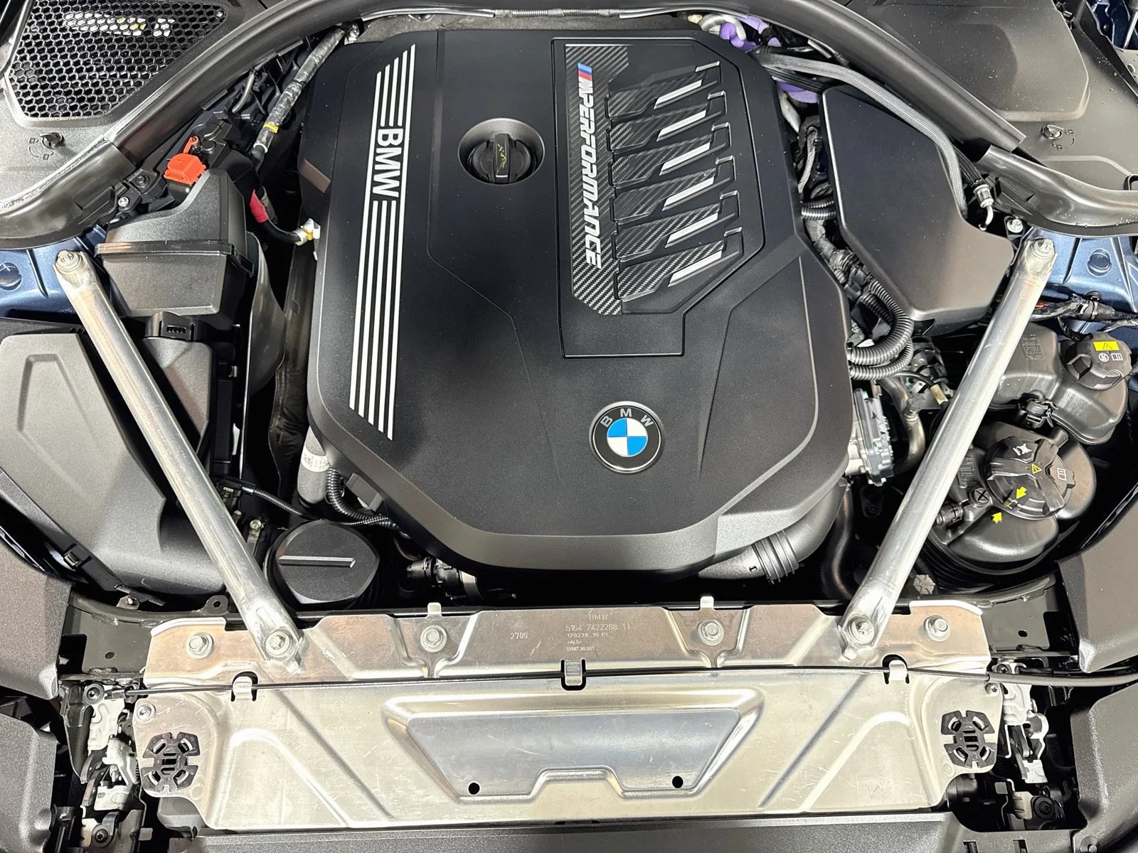 Used 2021 Arctic Race Blue Metallic BMW M440i xDrive image 28