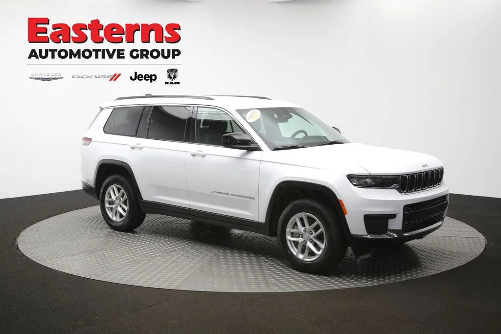 Certified Used 2025 White Jeep Laredo image 50
