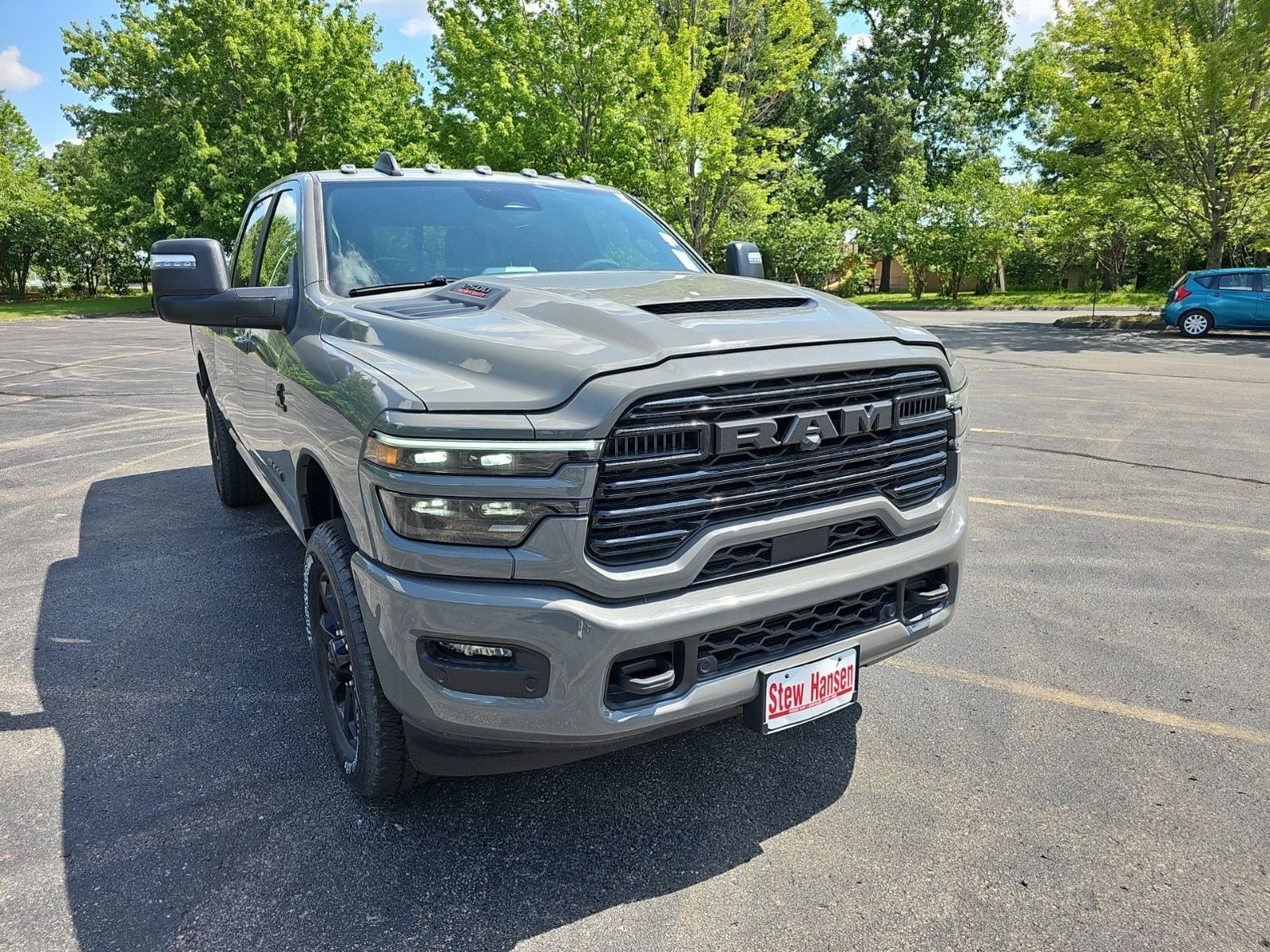 New 2026 Ceramic Gray Clearcoat Ram Laramie image 7