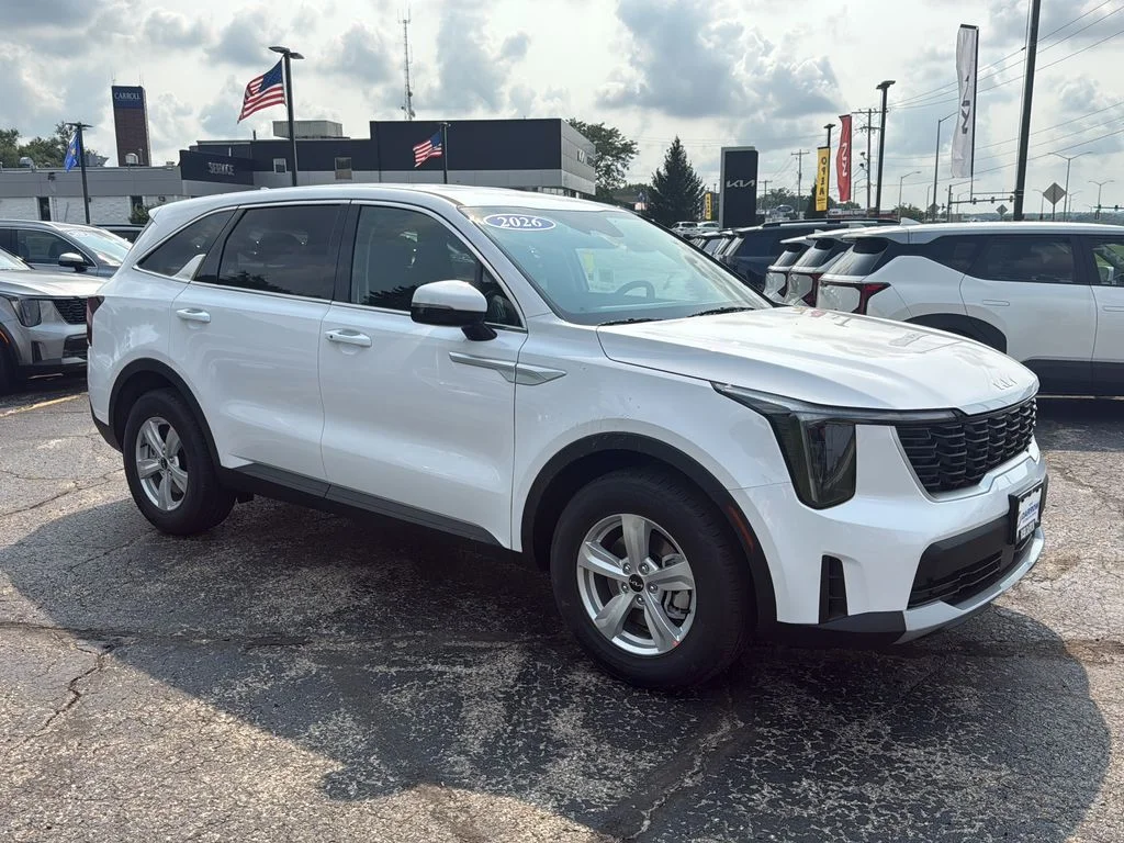 New 2026 Glacial White Pearl Kia LX image 7