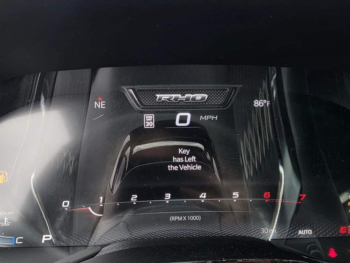 Used 2024 Diamond Black Crystal Pearlcoat Ram Warlock image 13
