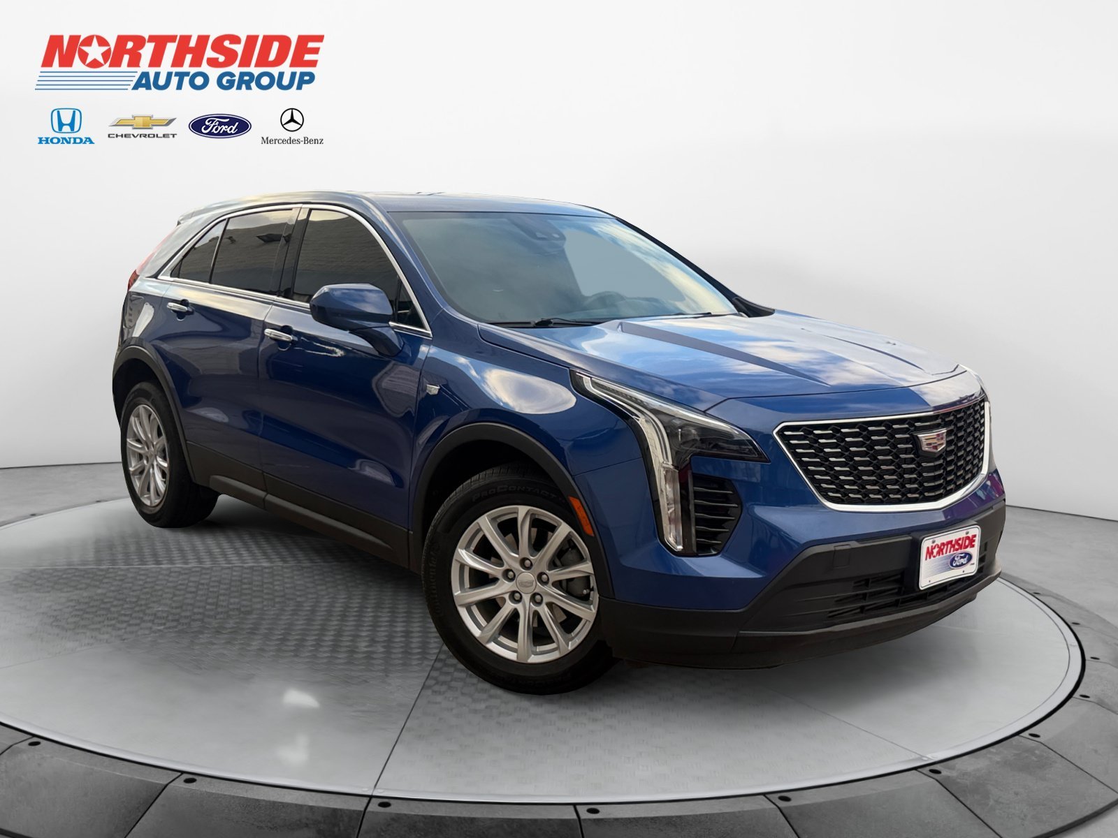 Certified Used 2023 Wave Metallic Cadillac FWD Luxury image 1