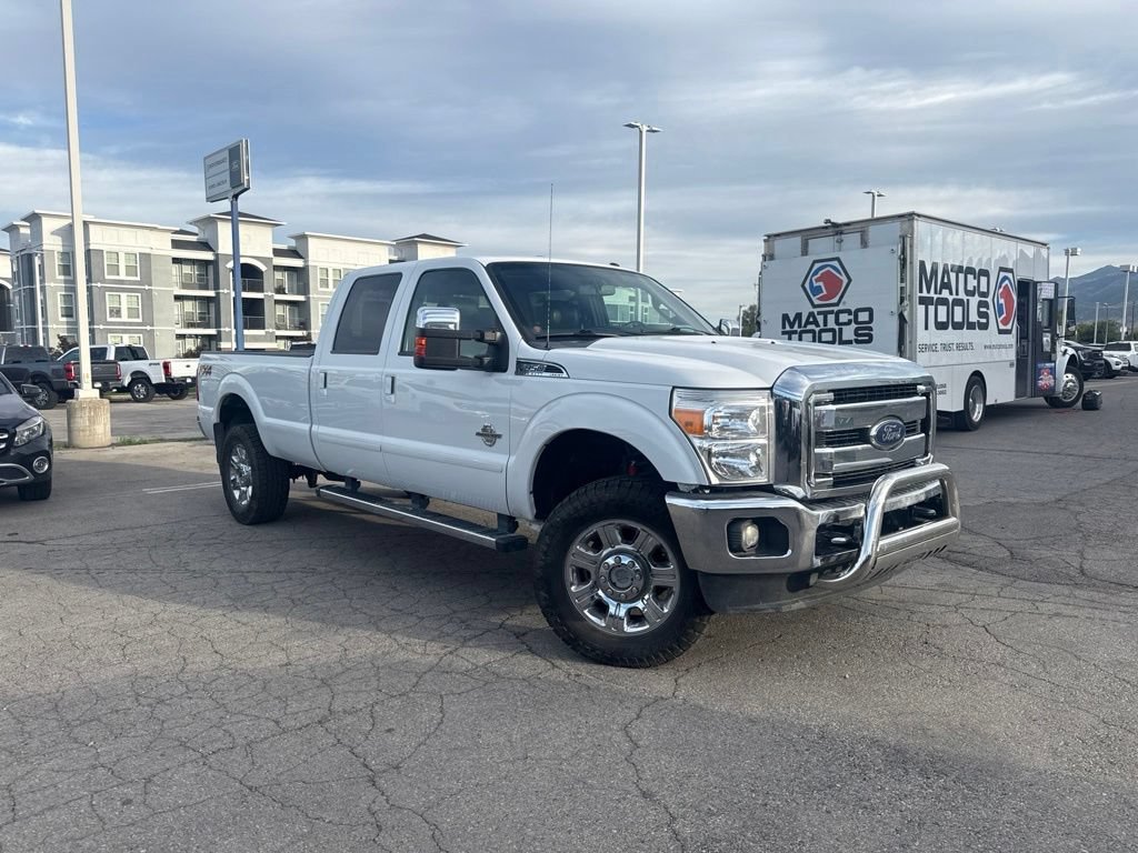 Used 2014 Oxford White Ford Lariat image 1