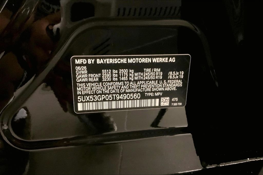 New 2026 Black Sapphire Metallic BMW xDrive image 10