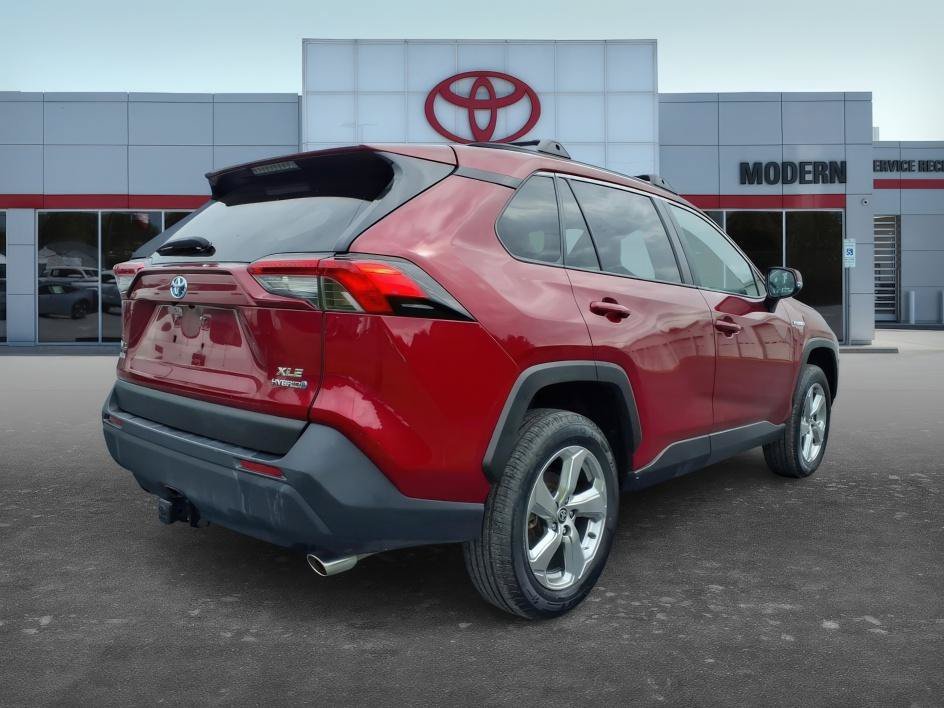 Used 2021 Ruby Flare Pearl Toyota Hybrid XLE Premium image 7