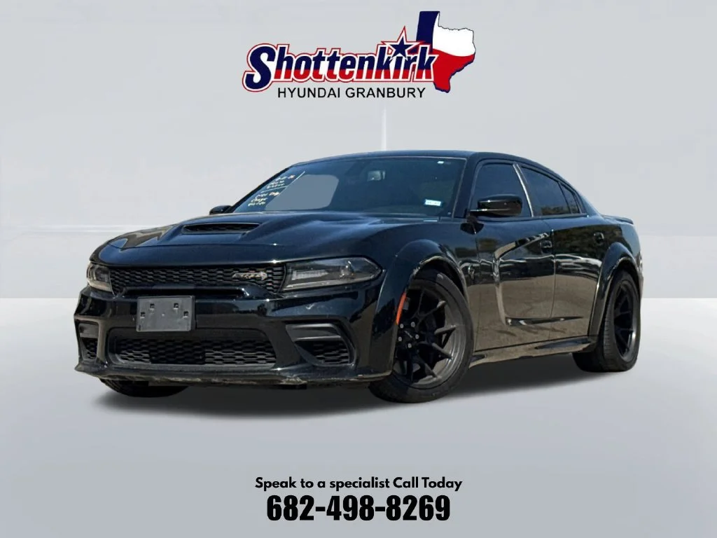 Used 2021 Black Dodge SRT Hellcat Widebody image 1