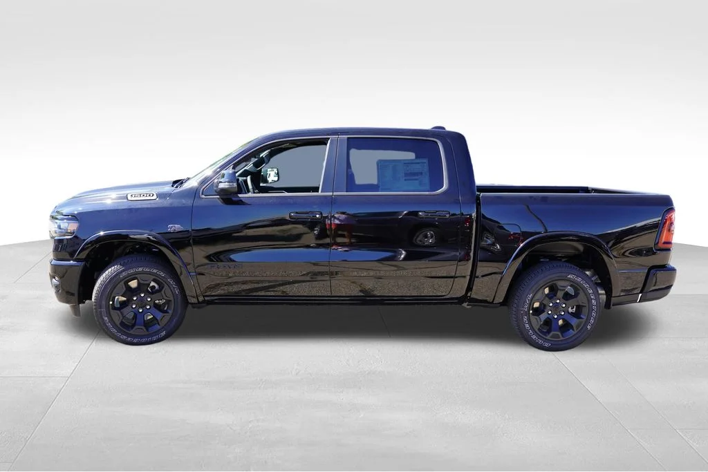 New 2027 Diamond Black Crystal Pearl-Coat Exterior Paint RAM Big Horn image 6