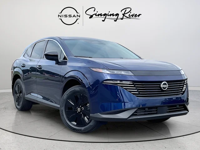 New 2026 Deep Ocean Blue Pearl Nissan SV image 1