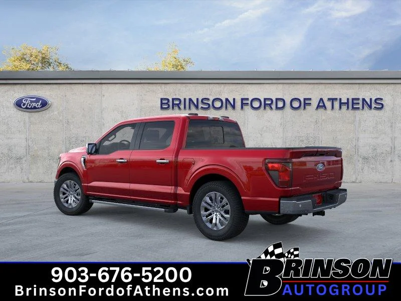 New 2026 Ruby Red Metallic Tinted Clearcoat Ford XLT image 4