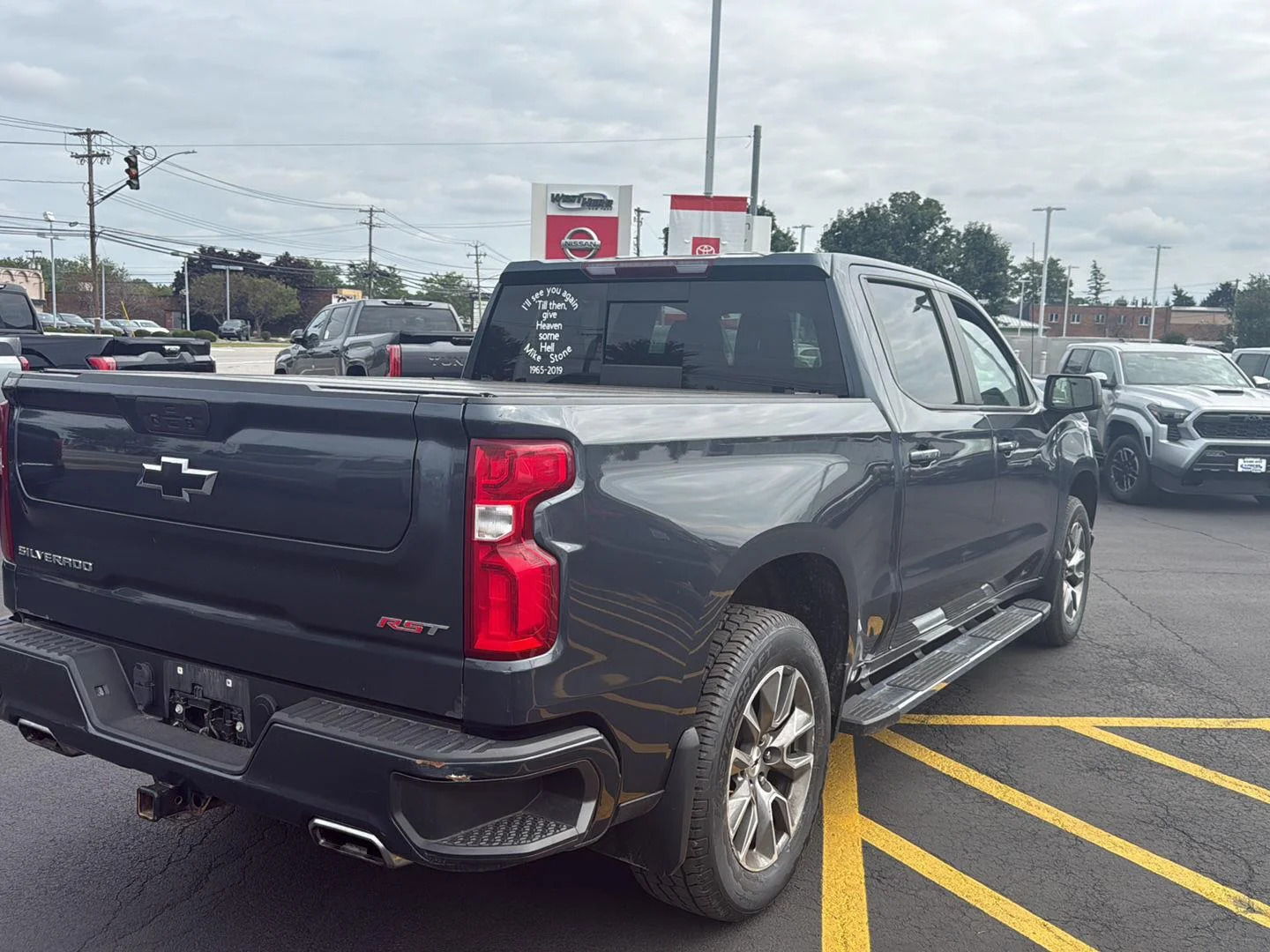 Used 2021 Shadow Gray Metallic Chevrolet RST image 3