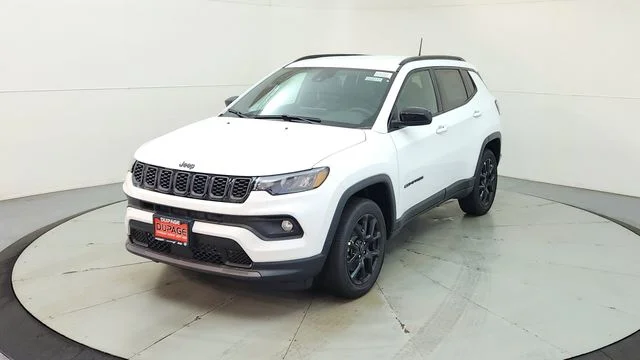 New 2026 Bright White Clear-Coat Exterior Paint Jeep Latitude image 3