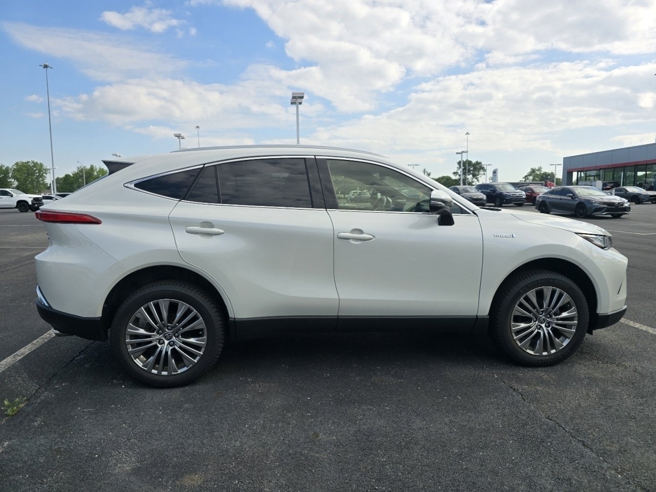 Used 2021 White Toyota Limited image 8
