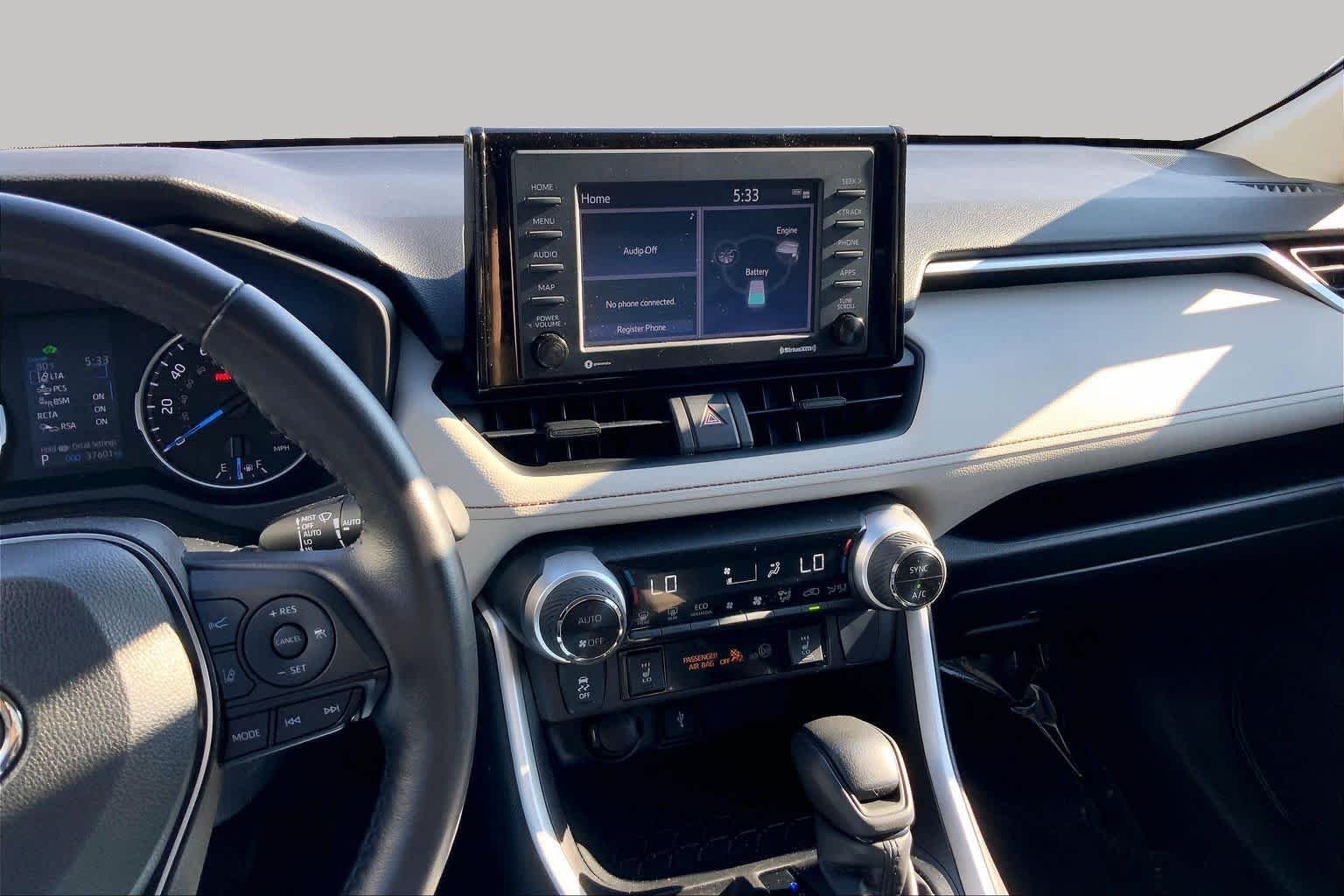 Used 2022 Magnetic Gray Metallic Toyota Hybrid XLE image 13