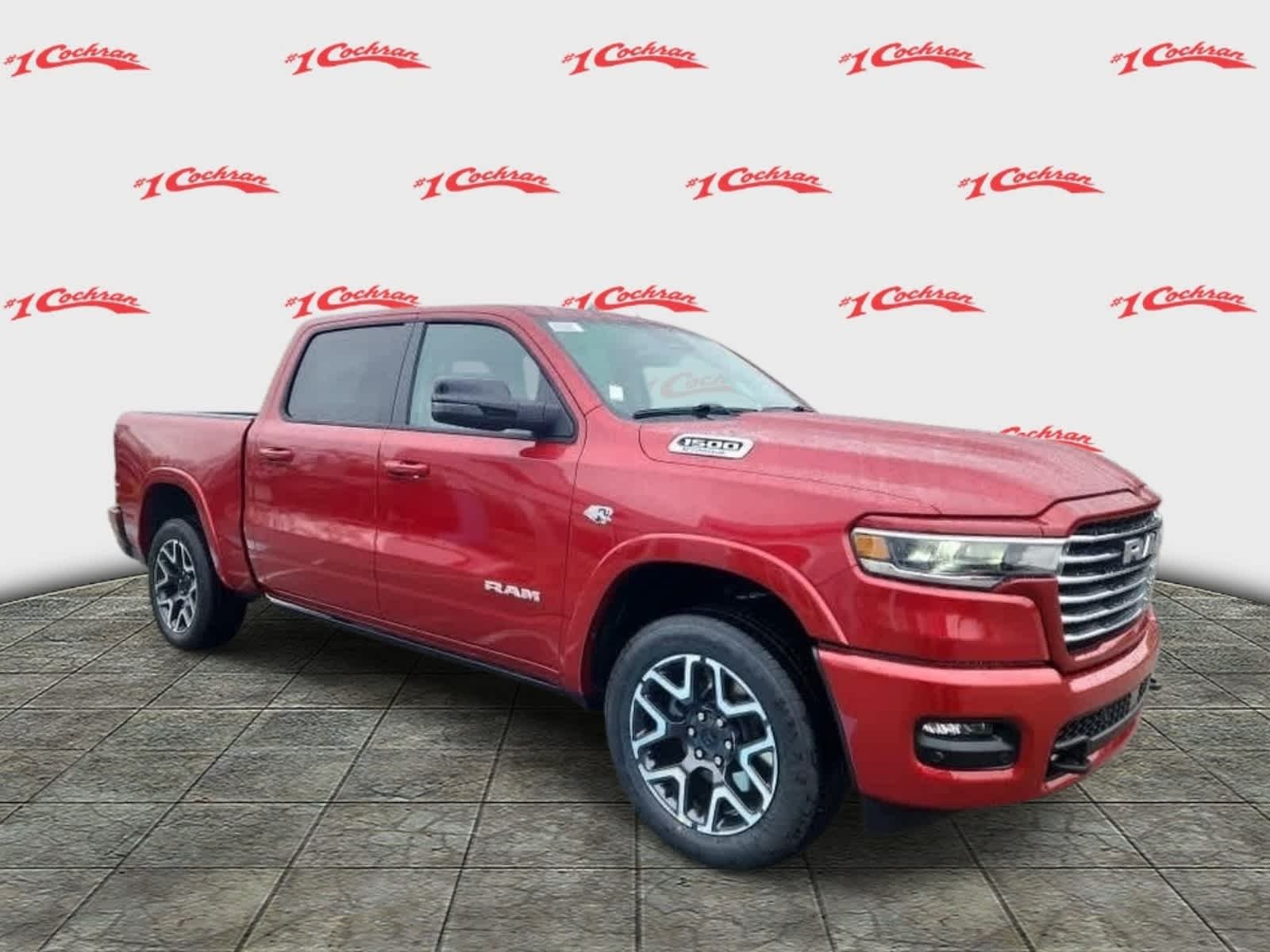 New 2026 Molten Red Pearlcoat Ram Laramie image 9