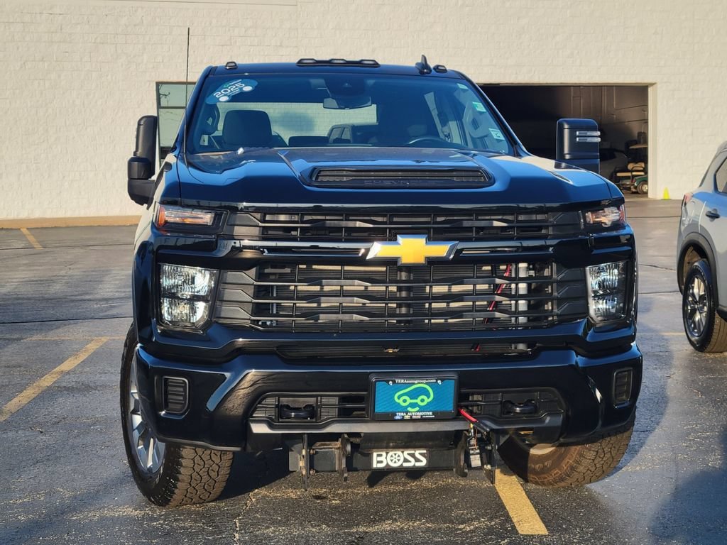 Certified Used 2025 Black Chevrolet Custom image 4