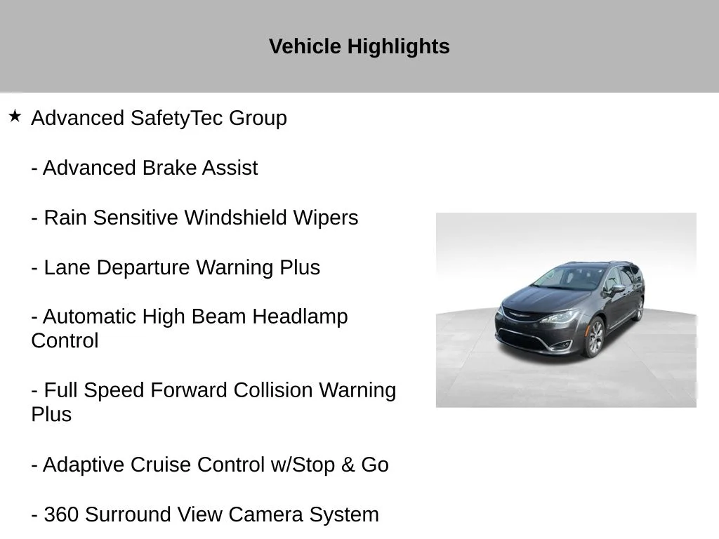 Used 2020 Gray Chrysler Limited image 15