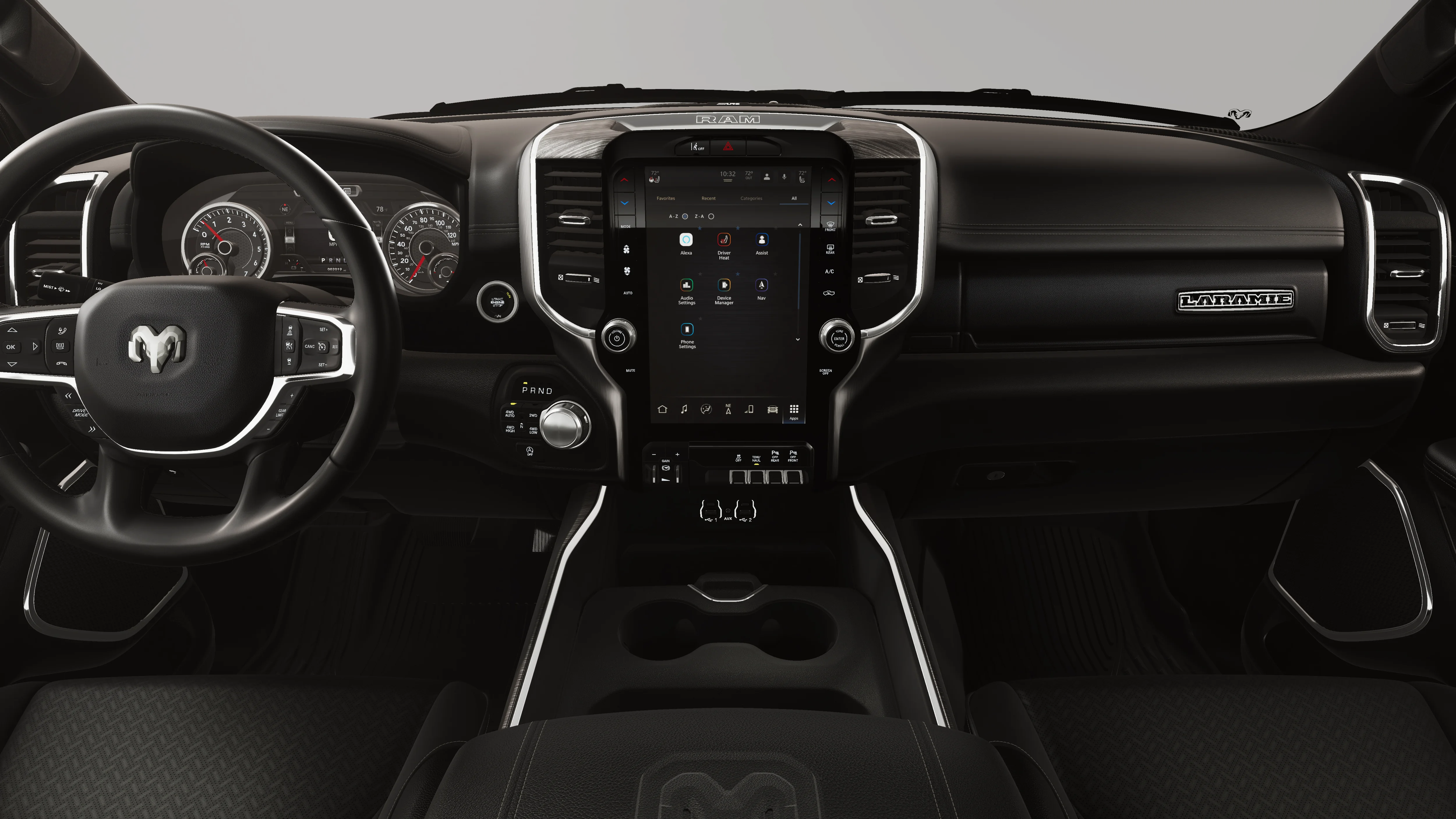 New 2026 Bright White Clear-Coat Exterior Paint RAM LARAMIE image 18
