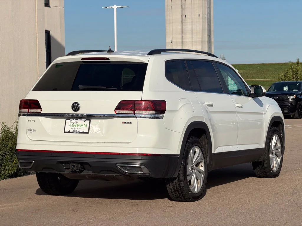 Used 2021 White Volkswagen 3.6L V6 SE w/Technology image 5