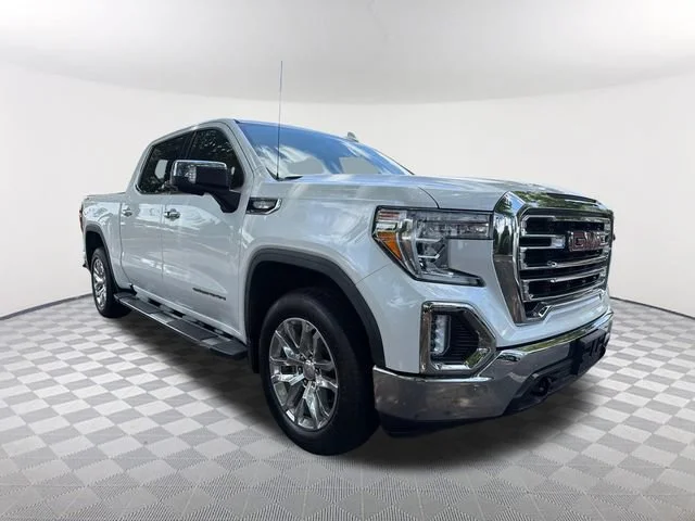 Used 2020 WHITE FROST TRICOAT GMC SLT image 3