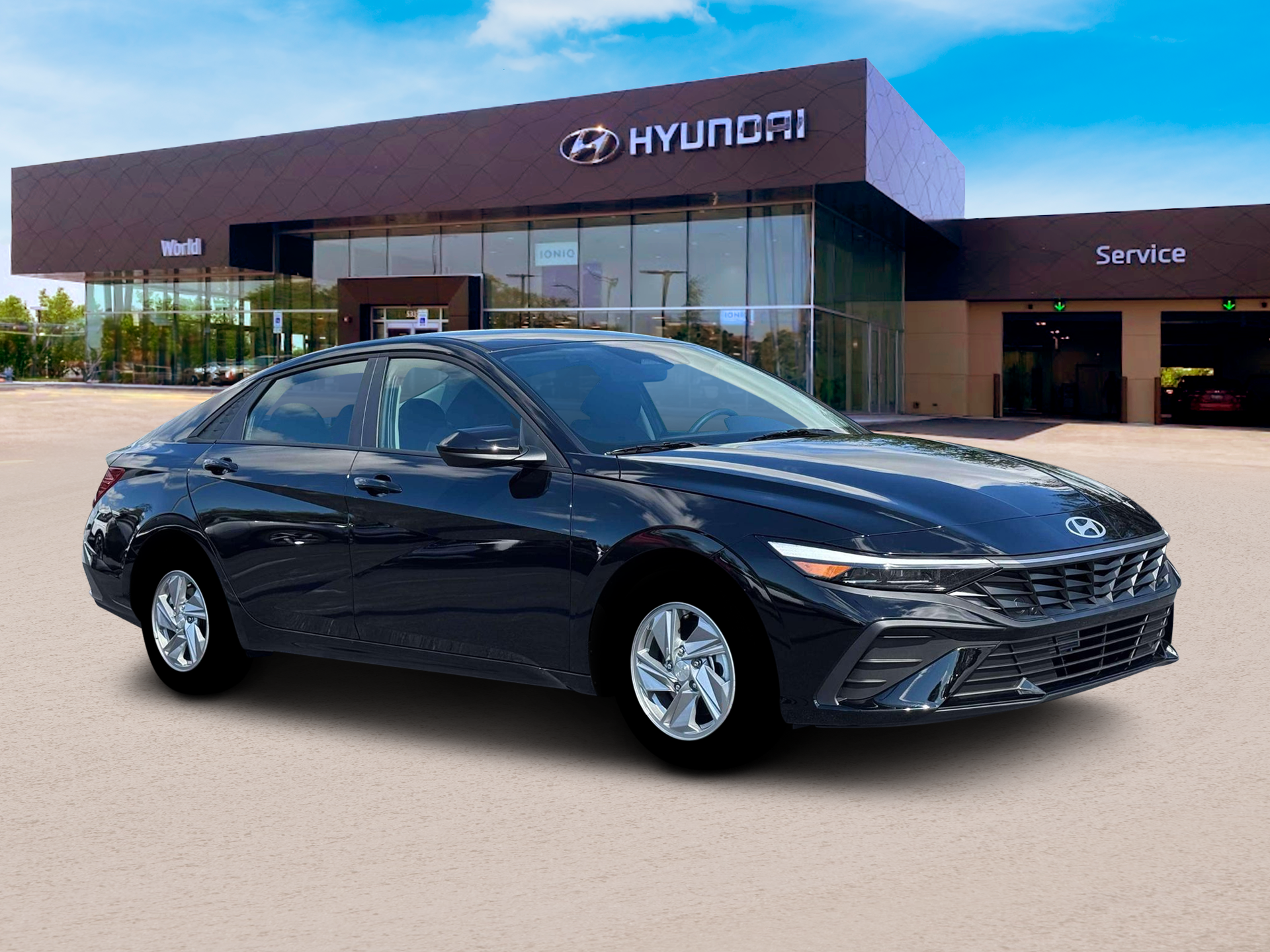 New 2026 Abyss Black Hyundai SE image 10