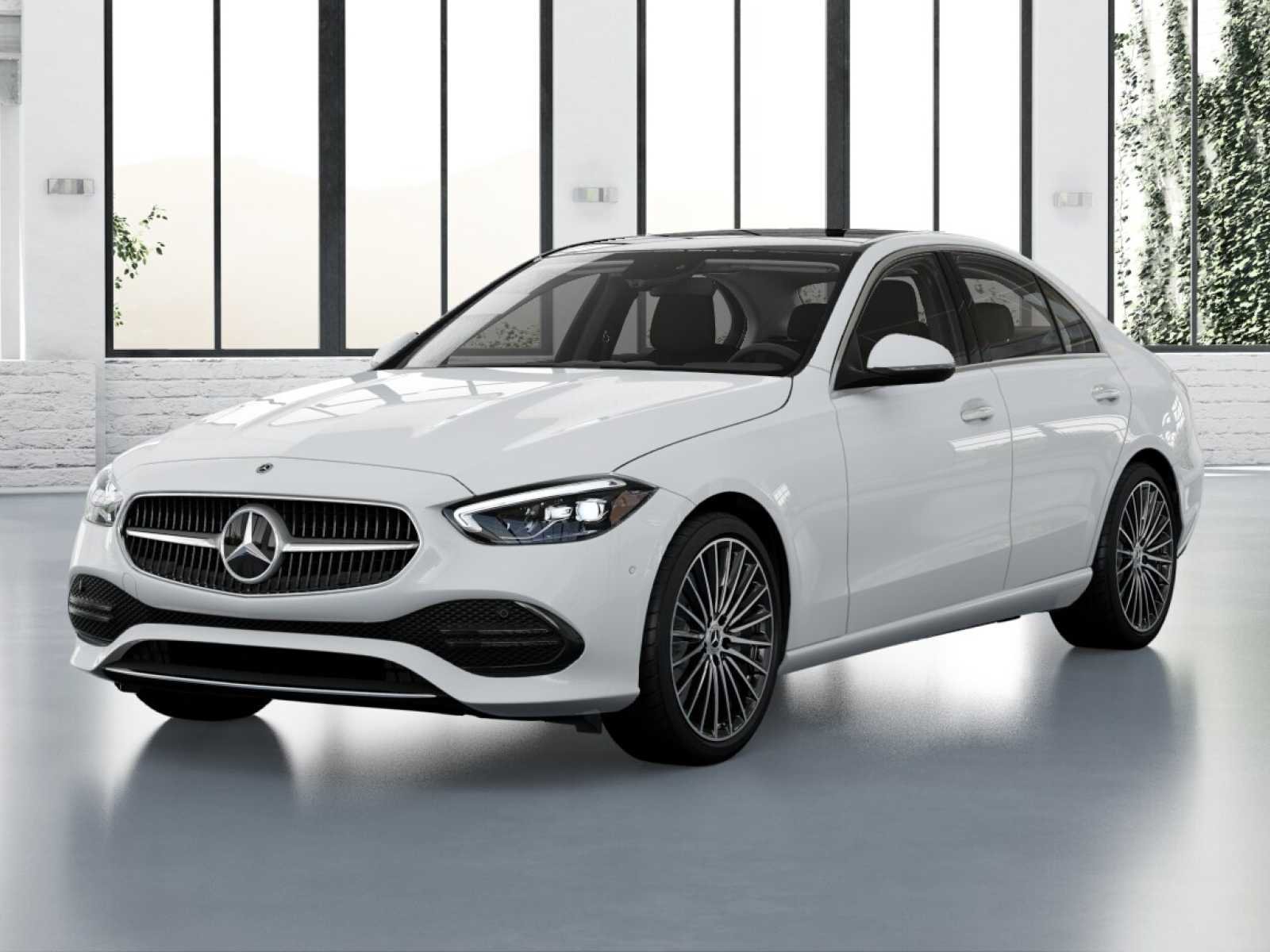 New 2026 Polar White Mercedes-Benz C 300 image 1