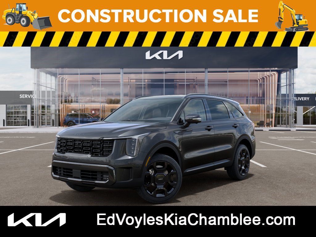 New 2026 Interstellar Gray Kia X-Line SX Prestige AWD image 1