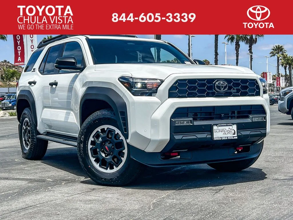 New 2026 White Toyota TRD Off-Road Premium image 1