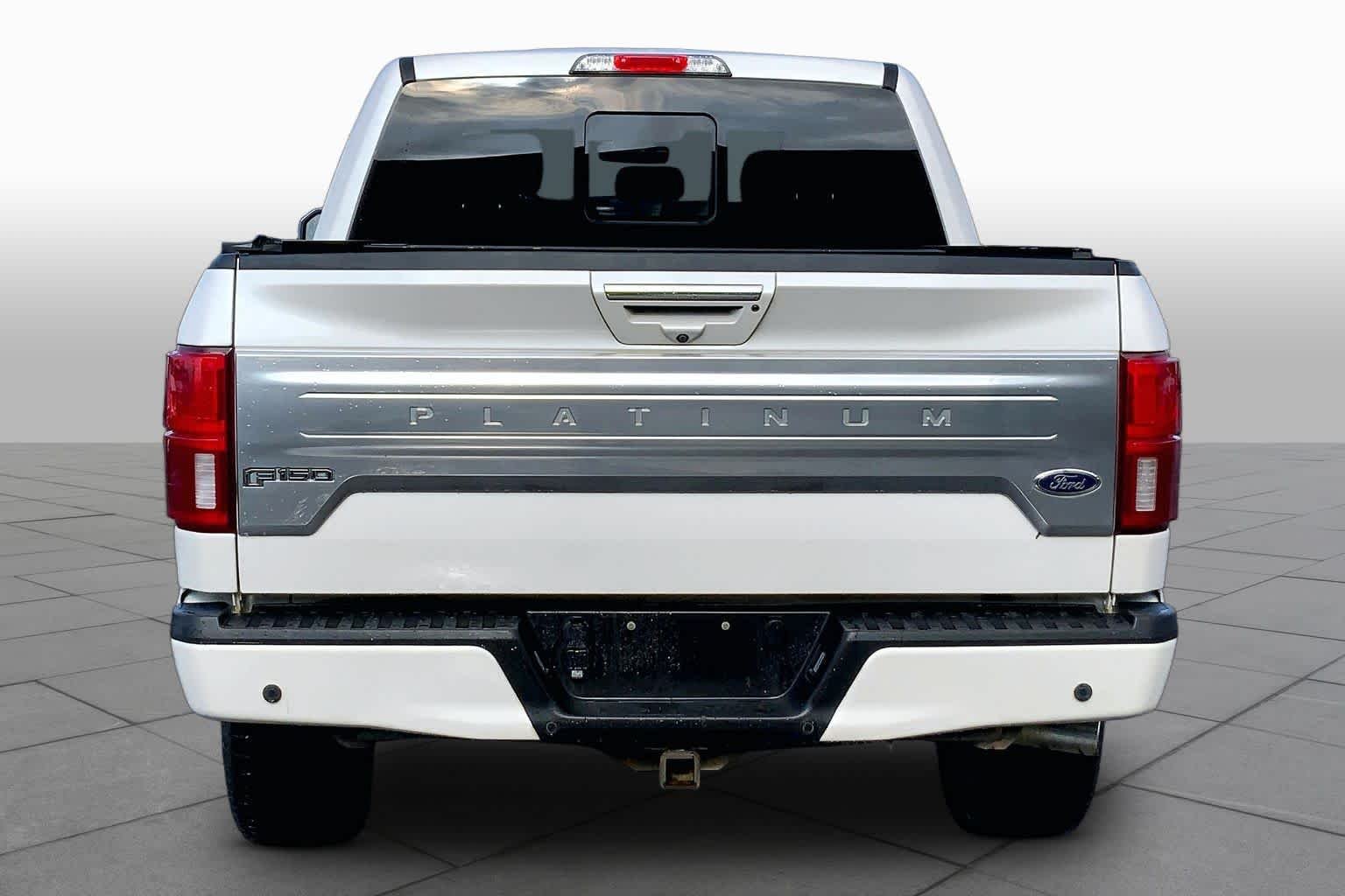 Used 2019 White Platinum Metallic Tri-Coat Ford Platinum image 5