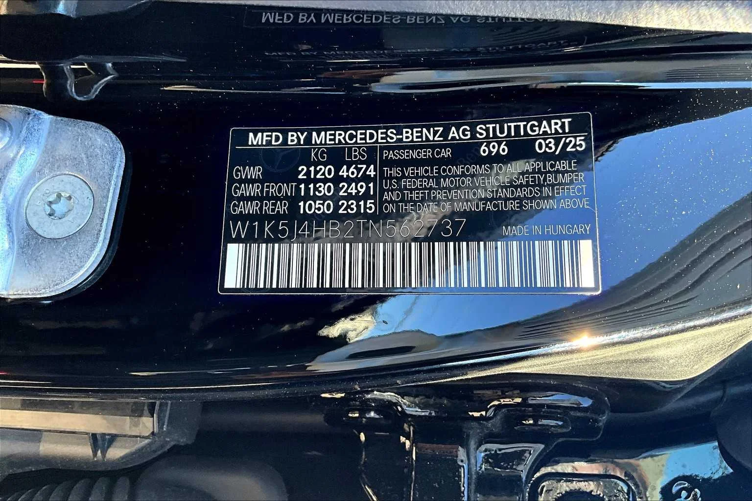 Used 2026 Night Black Mercedes-Benz CLA 250 image 13