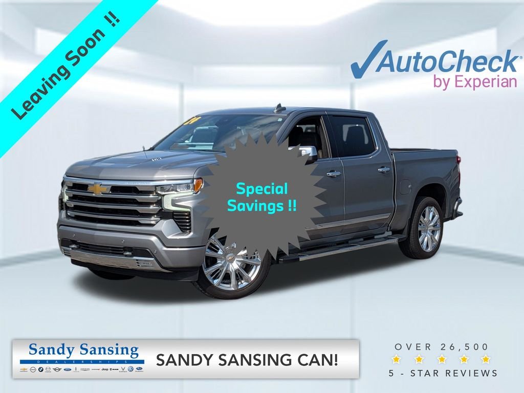 Used 2024 Gray Chevrolet High Country image 1