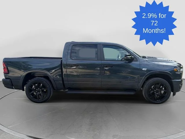 New 2026 Forged Blue Metallic Exterior Paint RAM Laramie image 2