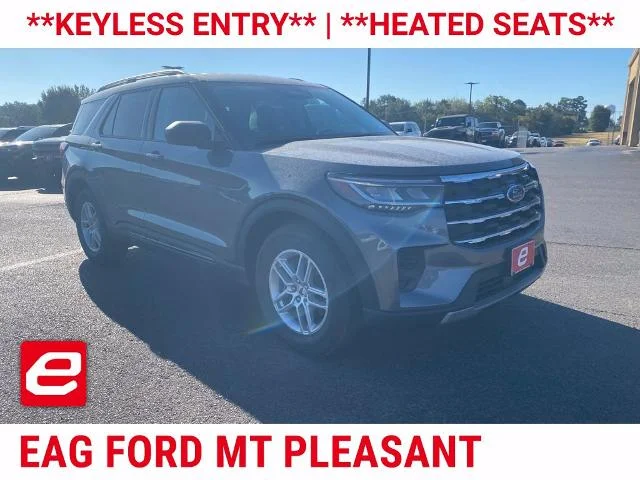 New 2026 Carbonized Gray Metallic Ford Active image 1