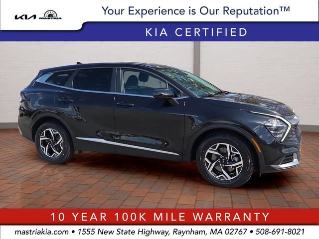 Used 2024 Black Kia LX image 1