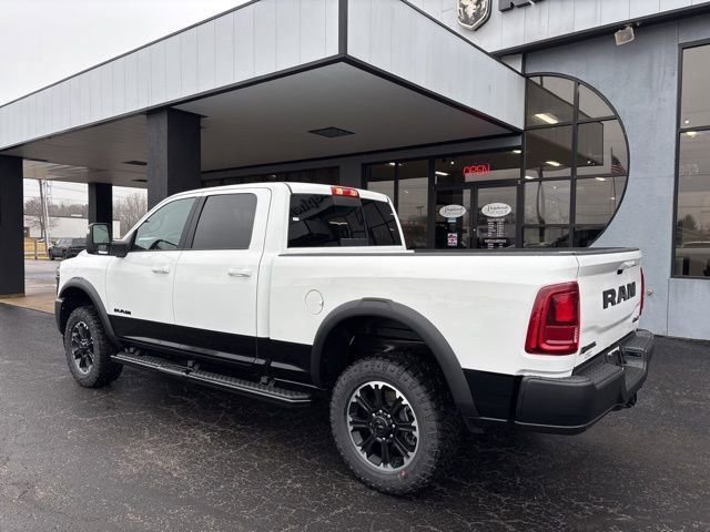 New 2026 Bright White Clear-Coat Exterior Paint RAM Rebel image 4
