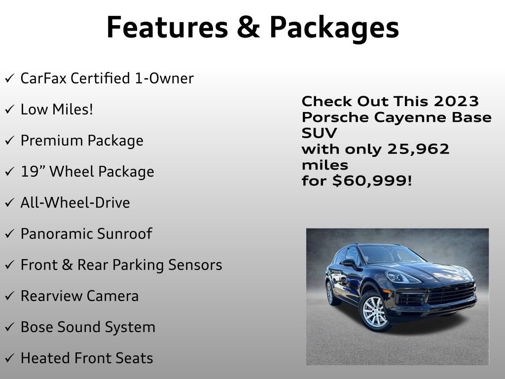 Used 2023 Black Porsche  image 4