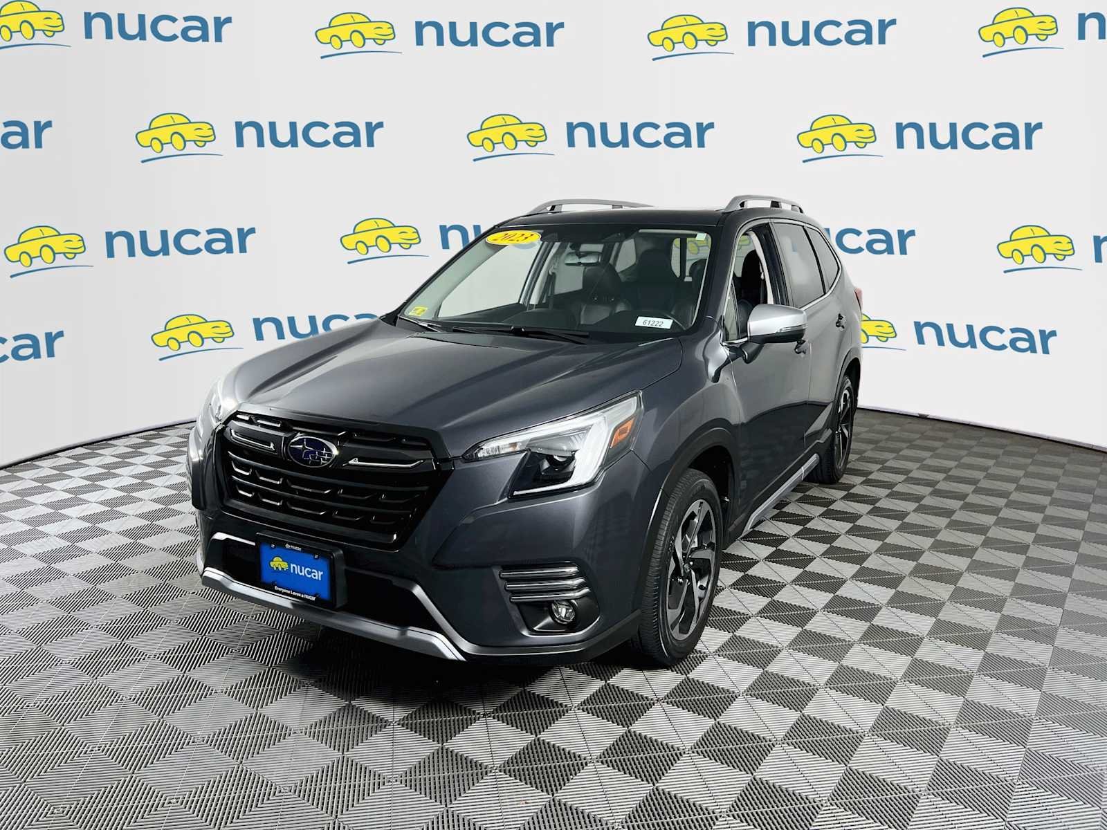 Used 2023 Magnetite Gray Metallic Subaru Touring image 3