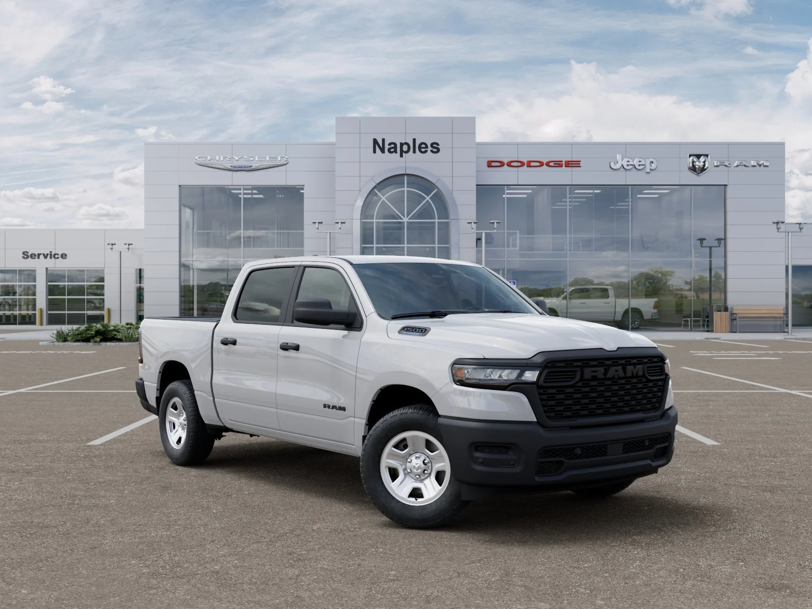 New 2026 Bright White Clearcoat RAM Tradesman image 5