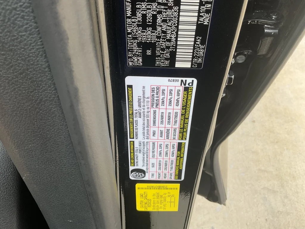 Used 2023 Black Lexus 350 Premium image 31