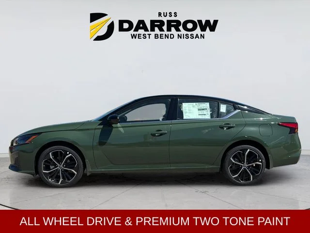 New 2026 Tactical Green Metallic / Super Black Two-tone Nissan 2.5 SR image 2